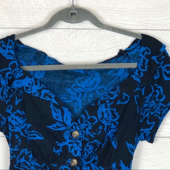 Free People Floral Dress Size 6 - Picture 6 of 11